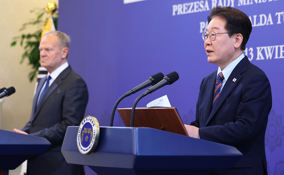 한·폴란드 공동언론발표