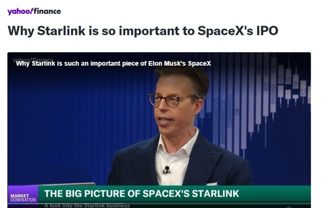 스페이스X 상장 핵심은 스타링크…왜?