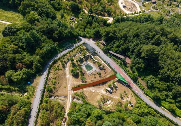 백두산호랑이 보기 쉬워진다…봉화 백두대간수목원 방사장 개선