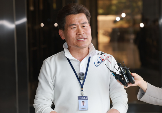 입장 전하는 전한길