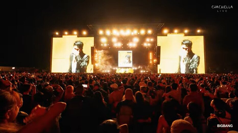 본문 이미지 - 사진=코첼라 밸리 뮤직 앤드 아츠 페스티벌 생중계 갈무리