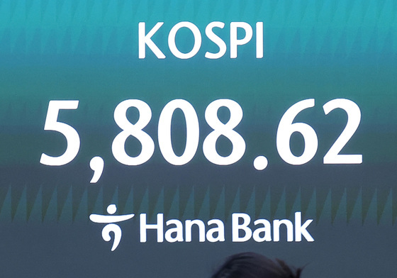 코스피, 중동발 악재에도 5800선 사수