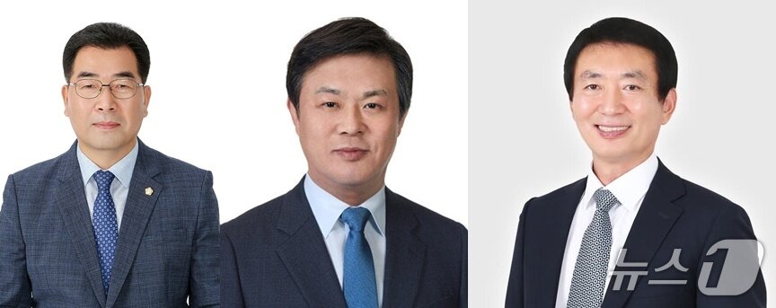 본문 이미지 - 전북 정읍시장 후보군. 왼쪽부터 더불어민주당 이상길·이학수 후보(당내 결선), 조국혁신당 김민영 예비후보./뉴스1 