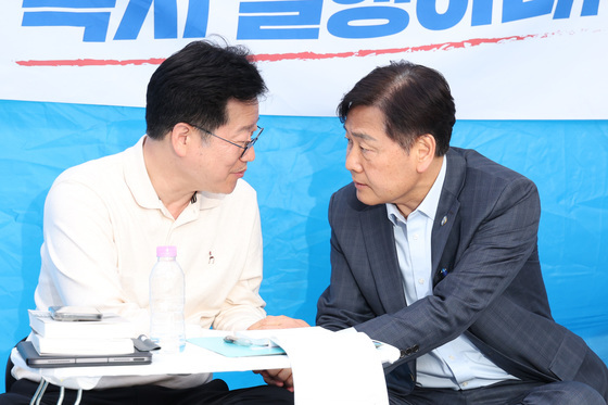 안호영 만난 김관영 "재감찰 요구 무시하면 후폭풍 훨씬 클 것"