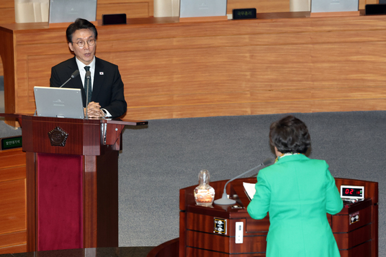 김민석 국무총리, 대정부질문 답변