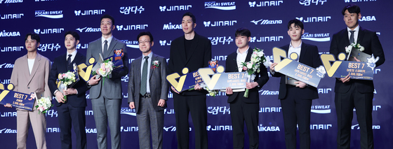 V-리그 남자부 베스트7, 영광의 얼굴들