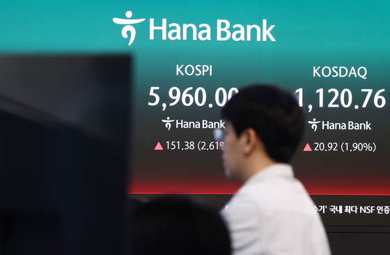 5960선 개장한 코스피