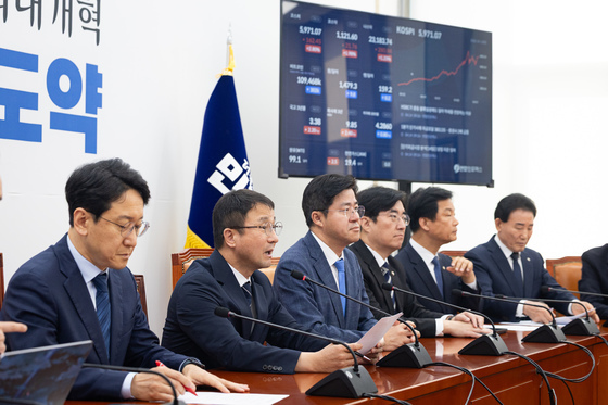 원내대책회의 주재하는 한병도 원내대표