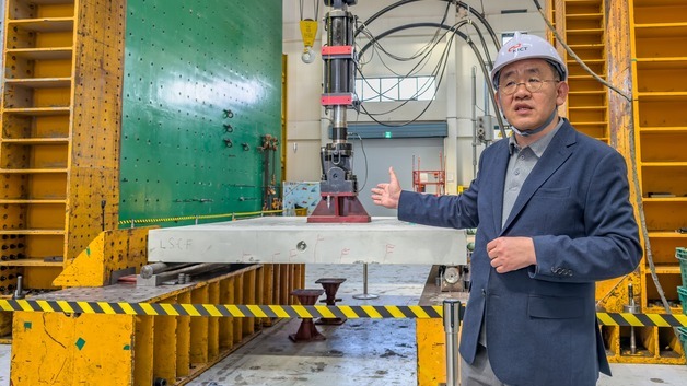 GS건설, 모듈러 교량 '접합부 문제' 해결…신소재 기술 실증