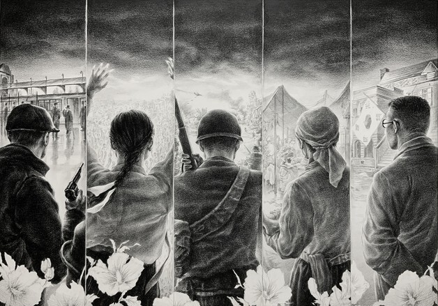 안중근부터 김구까지 한 작품에…자생의료재단 보훈공모전 대상