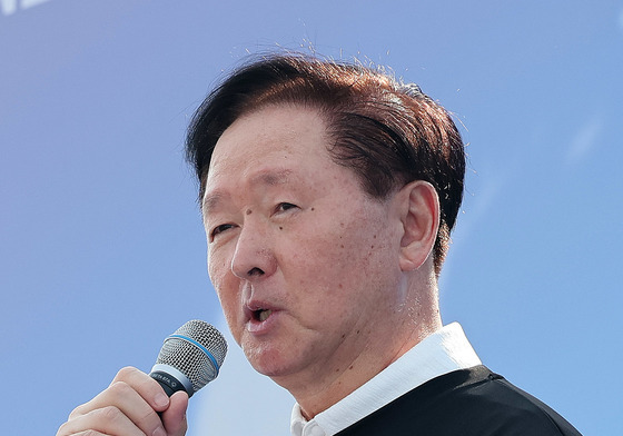 WE RUN 행사 찾은 우기홍 대한항공 부회장