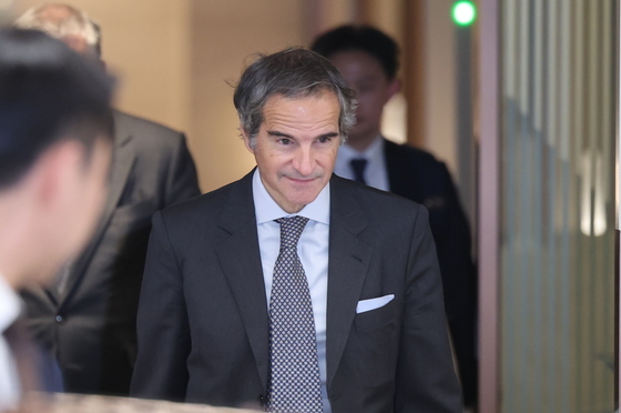 방한한 라파엘 그로시 국제원자력기구 사무총장