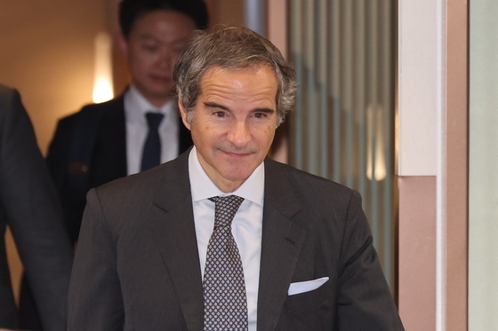 방한한 라파엘 그로시 IAEA 사무총장