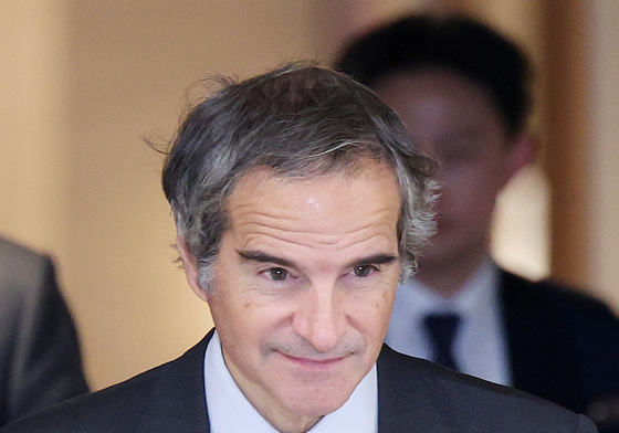 방한한 국제원자력기구 사무총장