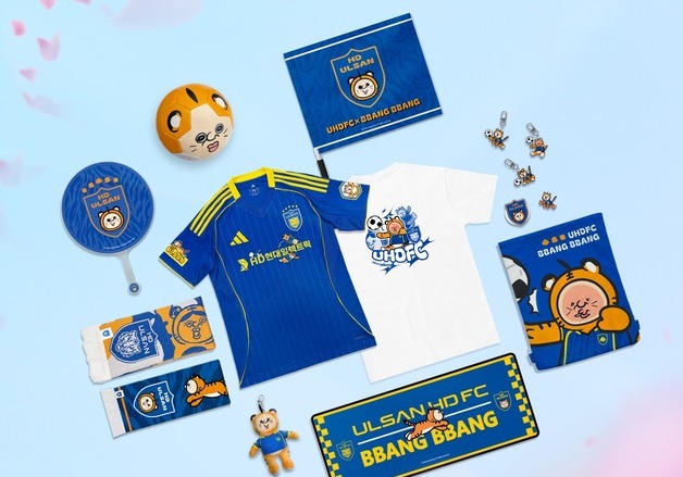 K리그1 울산, MZ 아이콘 '빵빵이의 일상'과 협업