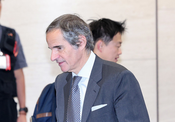 한국 찾은 라파엘 그로시 IAEA 사무총장