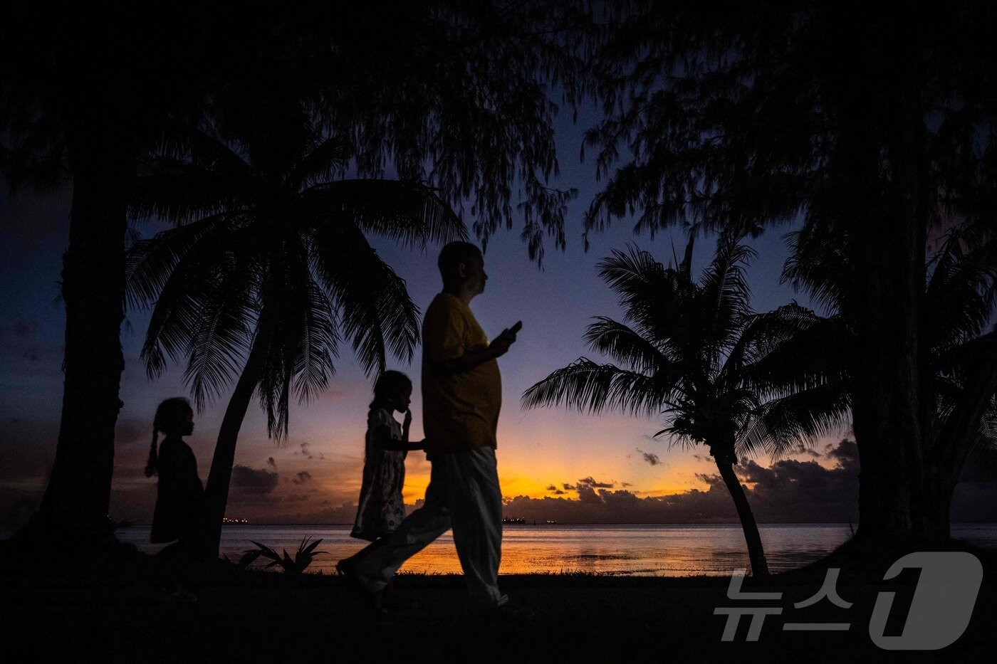 본문 이미지 - 사이판 석양ⓒ AFP=뉴스1