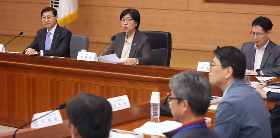 정은경 장관, 국민연금기금운용위원회 발언