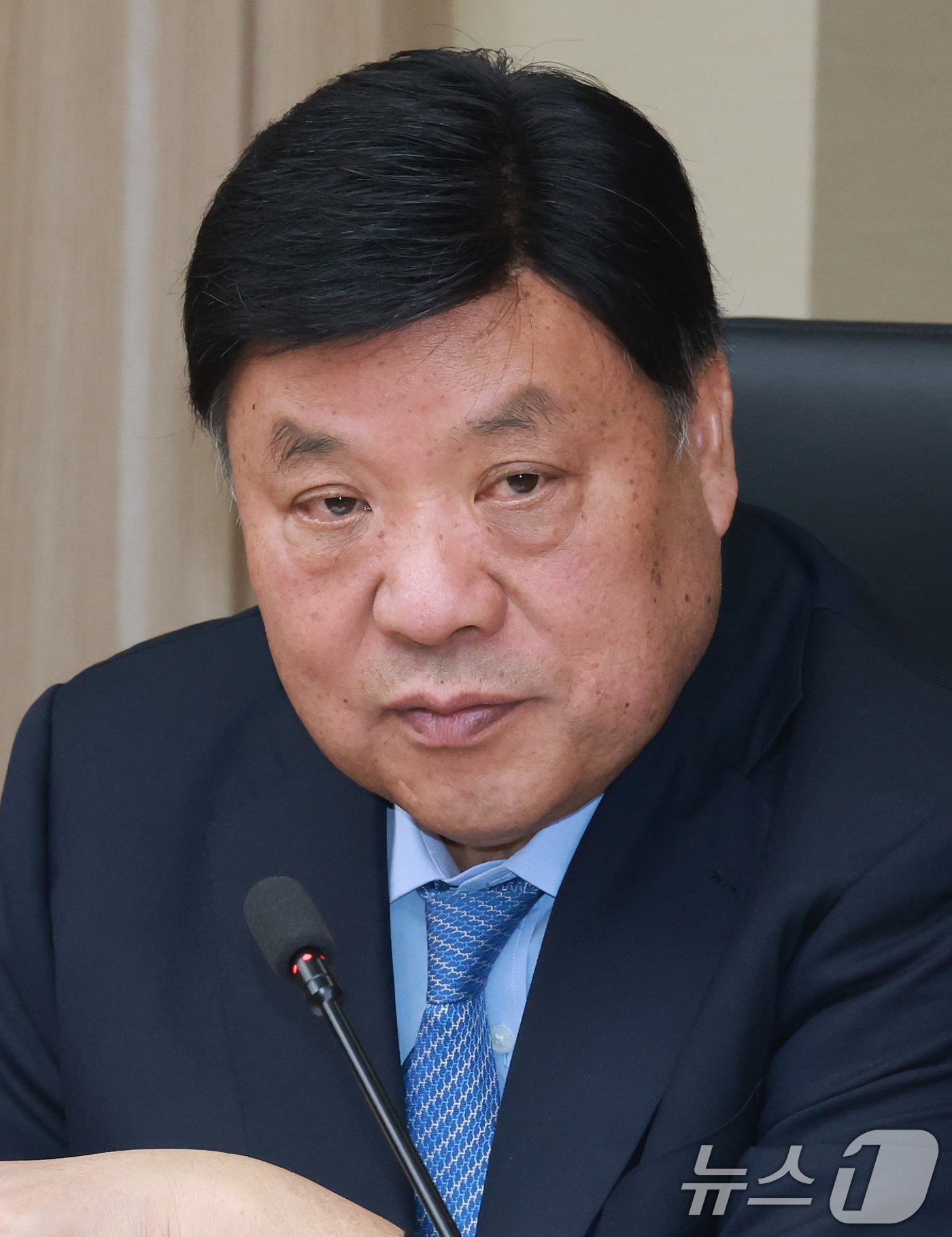 (서울=뉴스1) 임세영 기자 = 서정진 셀트리온 회장 14일 서울 중구 예금보험공사에서 열린 국민성장펀드 제2차 전략위원회 회의에서 발언을 하고 있다. 2026.4.14/뉴스1