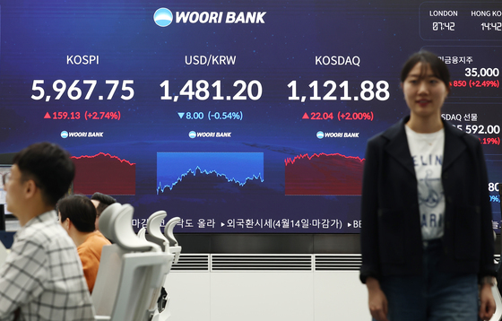 상승 마감한 코스피·코스닥