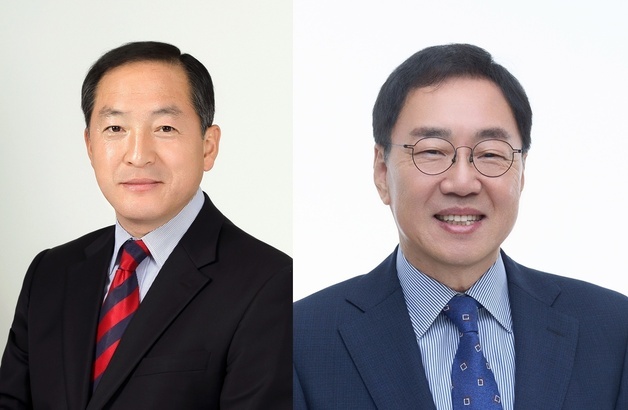 이병선 "중단없는 발전" vs 김철수 "상징성 훼손"…불붙은 속초시장 선거(종합)