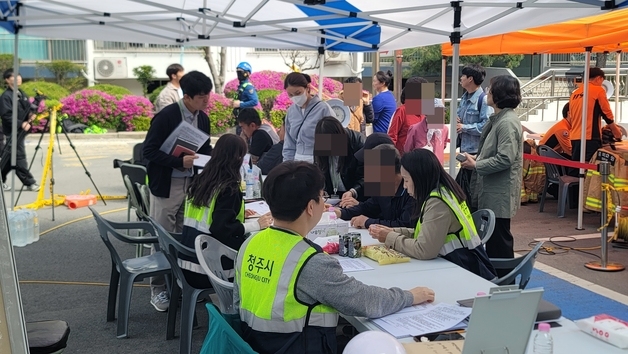 청주 가스폭발 피해 신고 363건…이재민 23세대