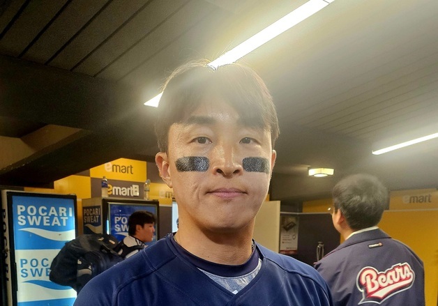 '99점짜리 데뷔전' 두산 손아섭 "야구 하고 싶었는데, 속이 후련해"