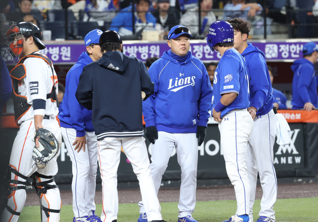 '4사구 18개'로 6점 뽑은 삼성…박진만 감독 "타자들이 집중력 발휘했다"