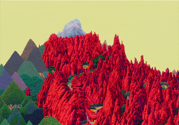 "이미지의 본질을 묻다"…안두진 '겸재한 뾰족'전