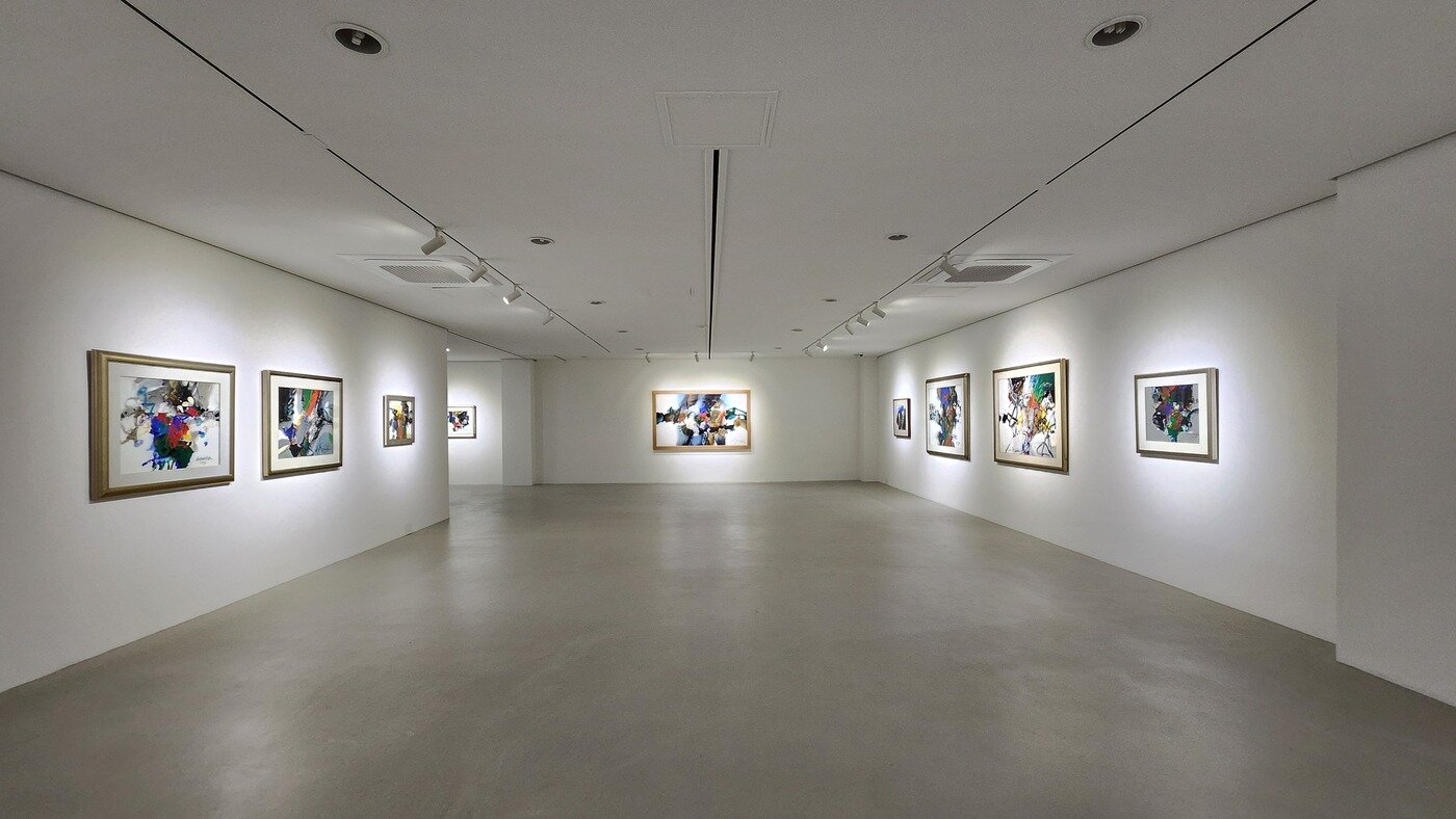 본문 이미지 - 이두식 '다시 만난 축제'전 전시 전경 (선화랑 제공)