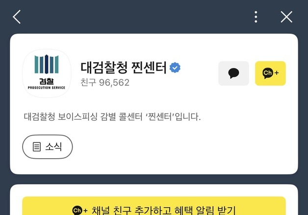 "진짜 검사인가요? 보이스피싱 사이트죠?"…대검 '찐센터' 상담 3배 증가