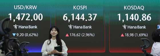 종전 기대감에 반도체 폭주까지…코스피 6100선 돌파