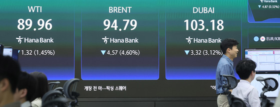 미·이란 대화 재개 가능성에 유가 '급락'