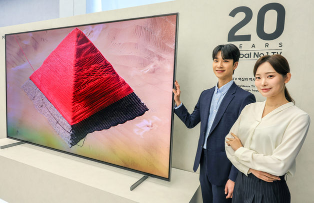 2026년형 TV 신체품 선보인 삼성전자