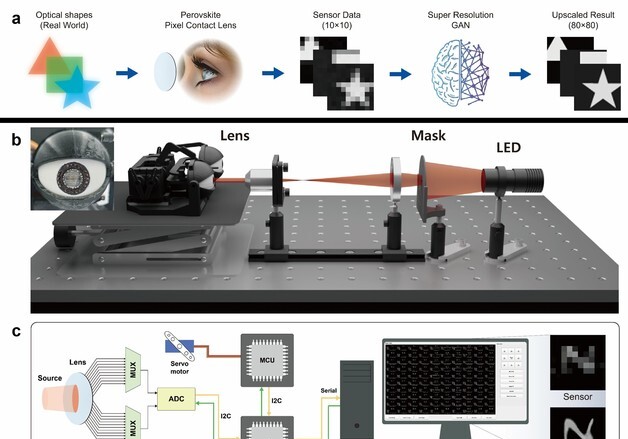 "시선 따라 로봇팔 움직여"…UNIST 스마트 콘택트렌즈 개발
