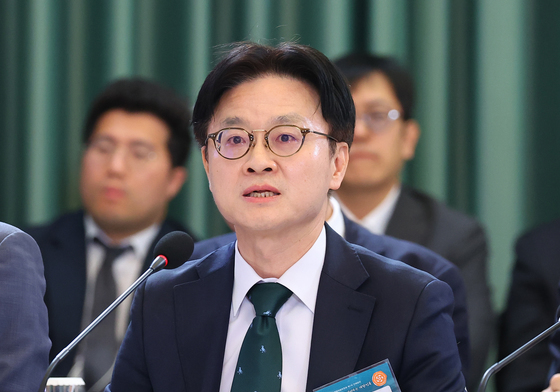 발언하는 김정관 산업통상부 장관