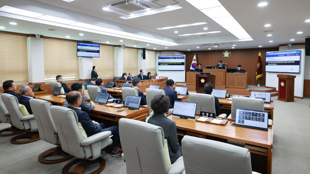 논산시의회 임시회 개회…19건 조례안 등 총 25건 안건 심의