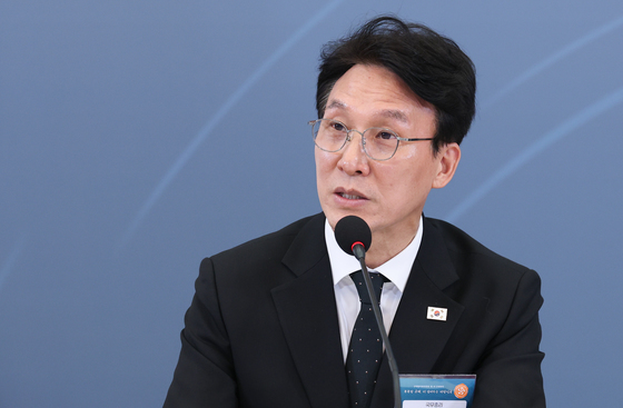 발언하는 김민석 총리