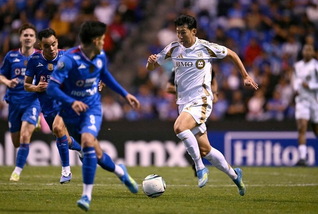 '손흥민 풀타임' LA FC, 북중미컵 4강…크루즈 아슬에 합산 4-1 승리