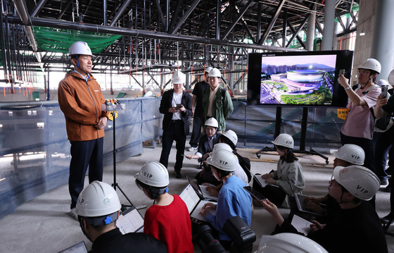 창동 서울아레나 둘러본 오세훈 시장