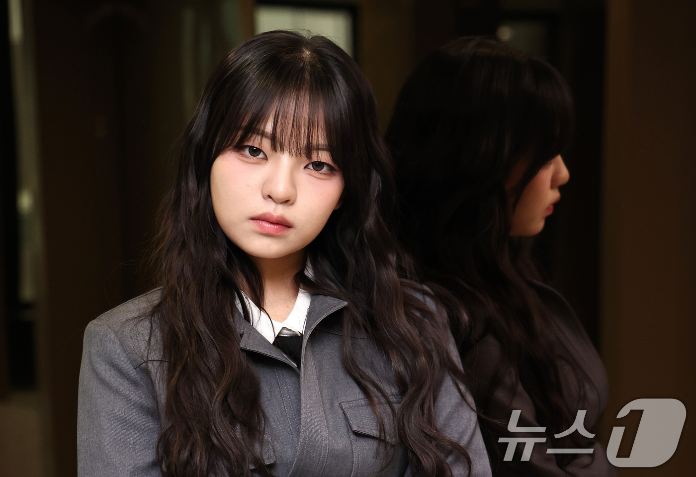 (서울=뉴스1) 구윤성 기자 = SBS '우리들의 발라드' 송지우가 서울 종로구 뉴스1 사옥에서 포즈를 취하고 있다.  2026.4.21/뉴스1
