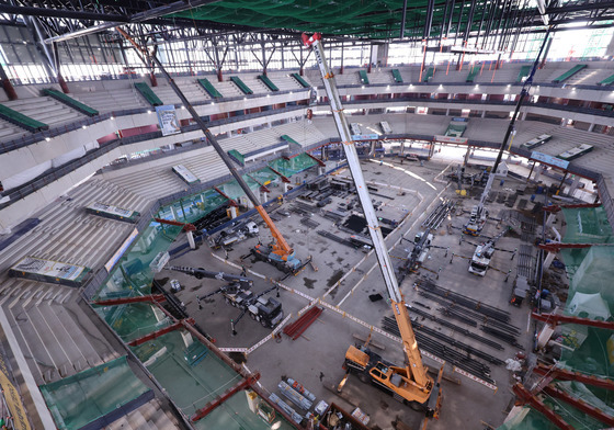 내년 준공 앞둔 서울아레나