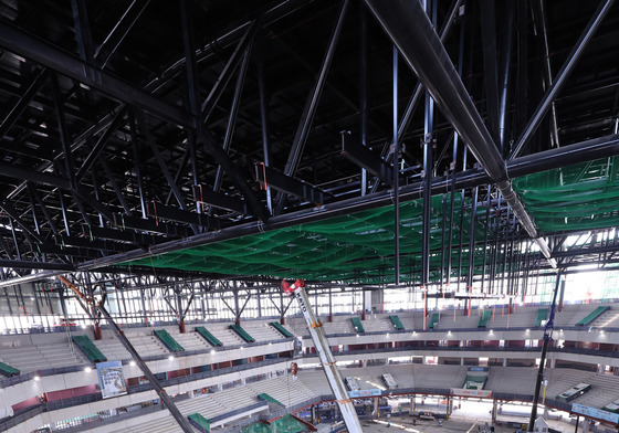 공사 한창인 서울아레나