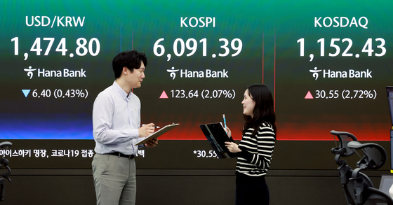 6000 탈환한 코스피