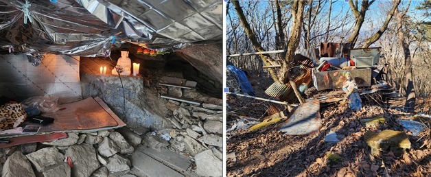 "수십 년 묵은 문제 해결"…금정산국립공원 불법 기도터 철거