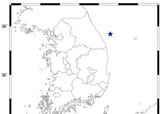 강원 동해서 규모 2.6 지진…"피해 없을 것"