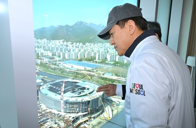 서울아레나 점검 나선 오세훈…"강북, K-콘텐츠 중심지로 도약"