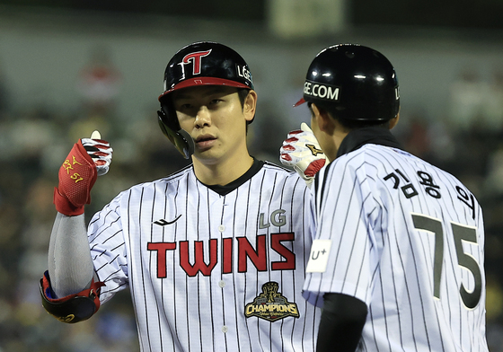 홍창기 '연승 이어간다'