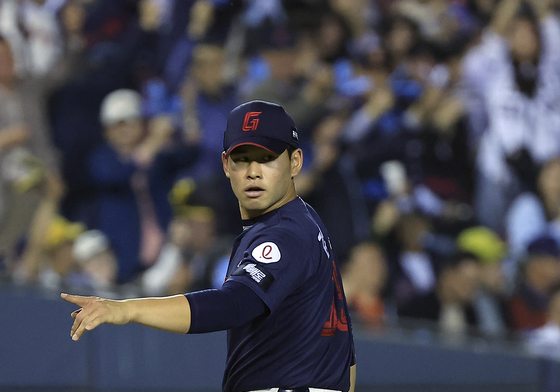 김진욱 '좋았어'