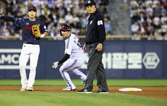 오지환, '2루 까지'